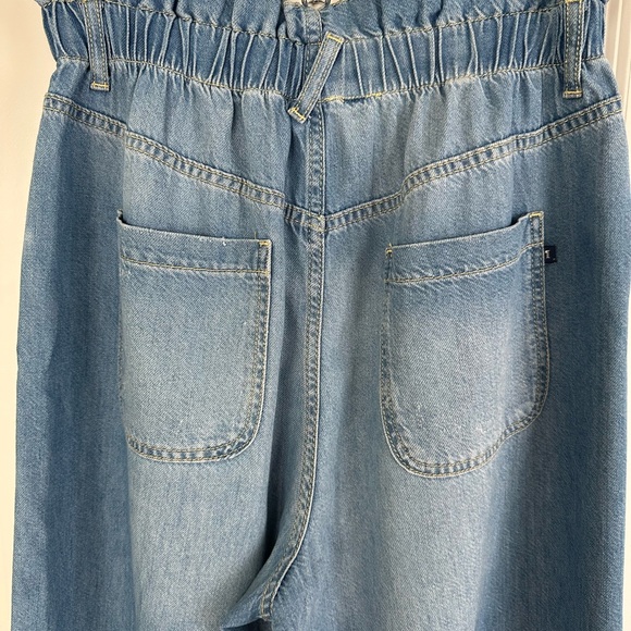 Pilcro -Anfhropologie Organic Cotton Wide-Leg Relaxed Jeans-28(S-M). - Picture 5 of 11